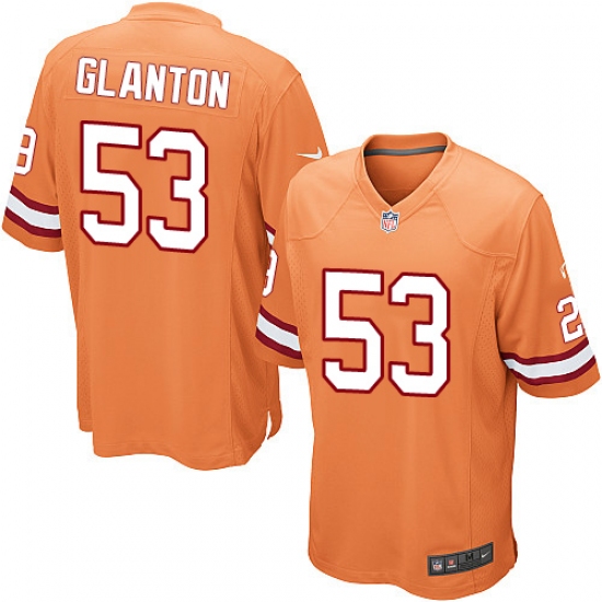 Youth Nike Tampa Bay Buccaneers #53 Adarius Glanton Limited Orange Glaze Alternate NFL Jersey - Ujersey