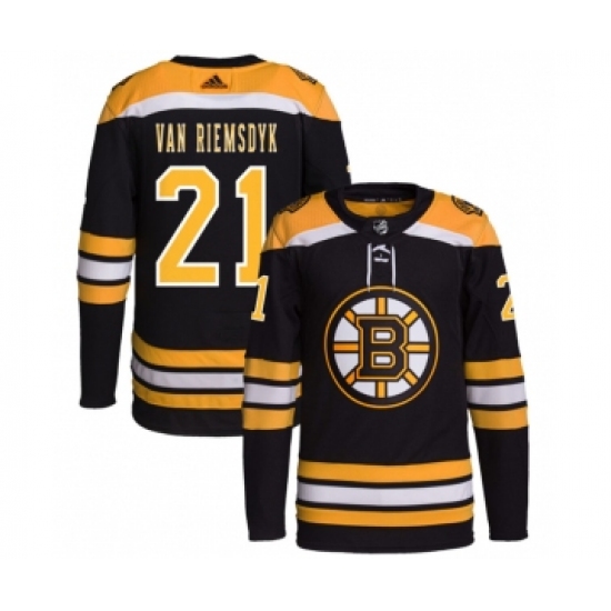 Men's Boston Bruins #21 James van Riemsdyk Black Stitched Jersey - Ujersey