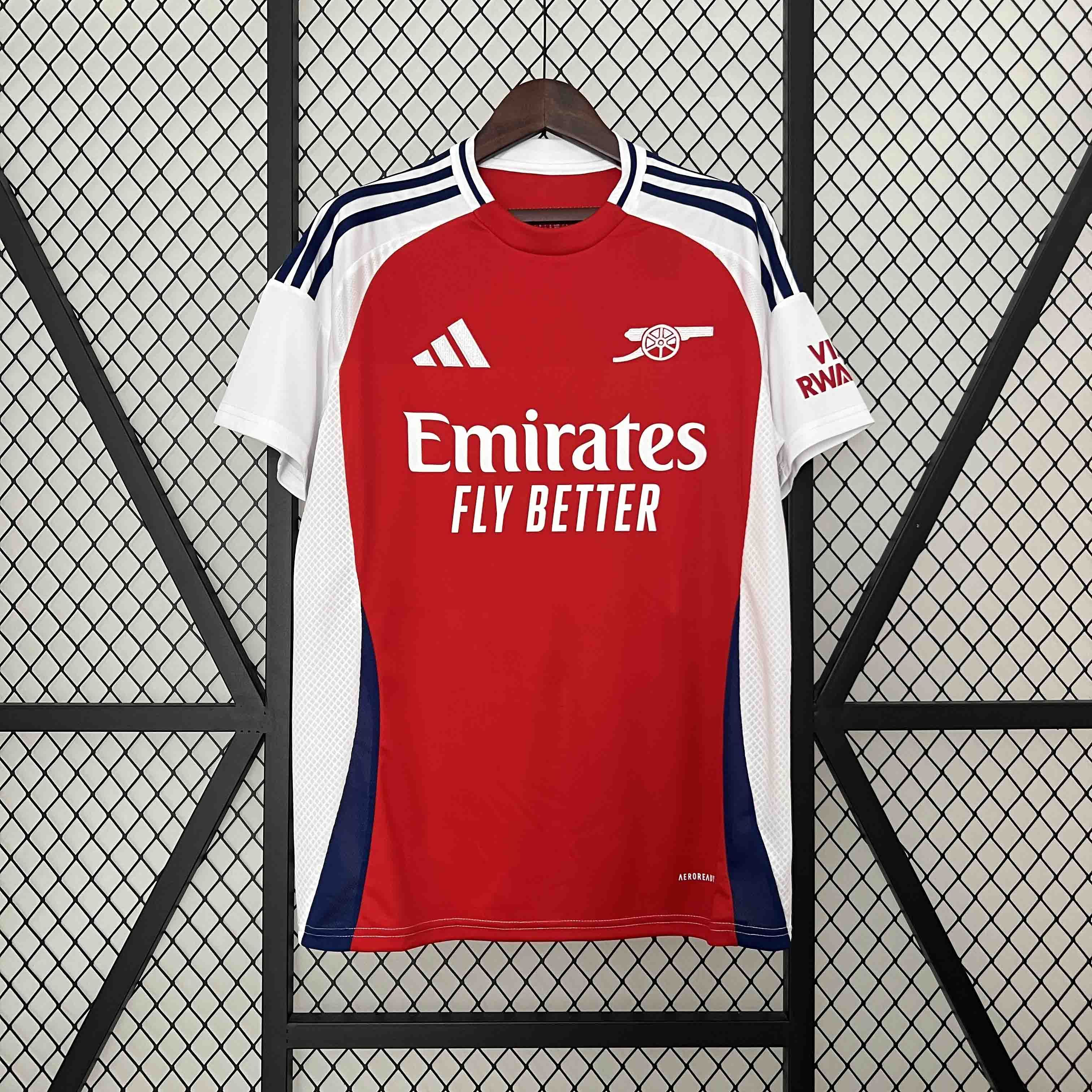 ØDEGAARD #8 Arsenal Soccer Jersey Home Custom Shirt 2024/25 - ujerseystore