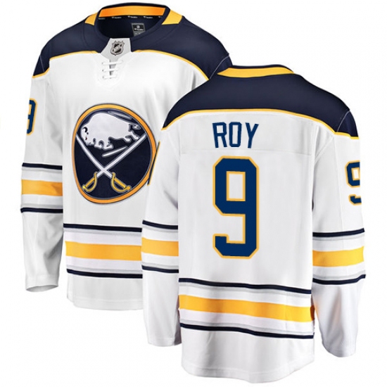 Youth Buffalo Sabres #9 Derek Roy Fanatics Branded White Away Breakaway NHL Jersey - Ujersey