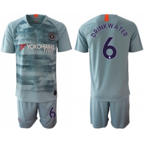 Chelsea #6 Drink Water Third Soccer Club Jersey