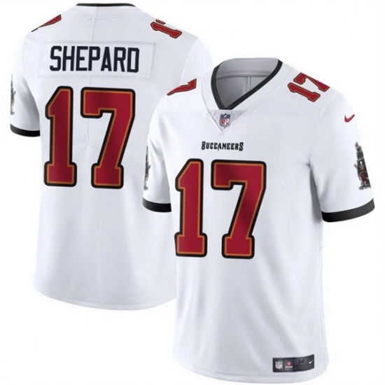 Men's Tampa Bay Buccaneers #17 Sterling Shepard White Vapor Limited Stitched Jersey - Ujersey