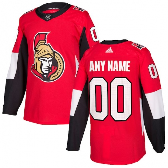 Men's Ottawa Senators adidas Red Authentic Custom Jersey - Ujersey
