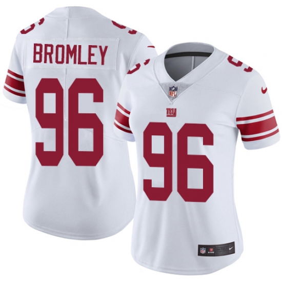 Women's Nike New York Giants #96 Jay Bromley White Vapor Untouchable Limited Player NFL Jersey - Ujersey