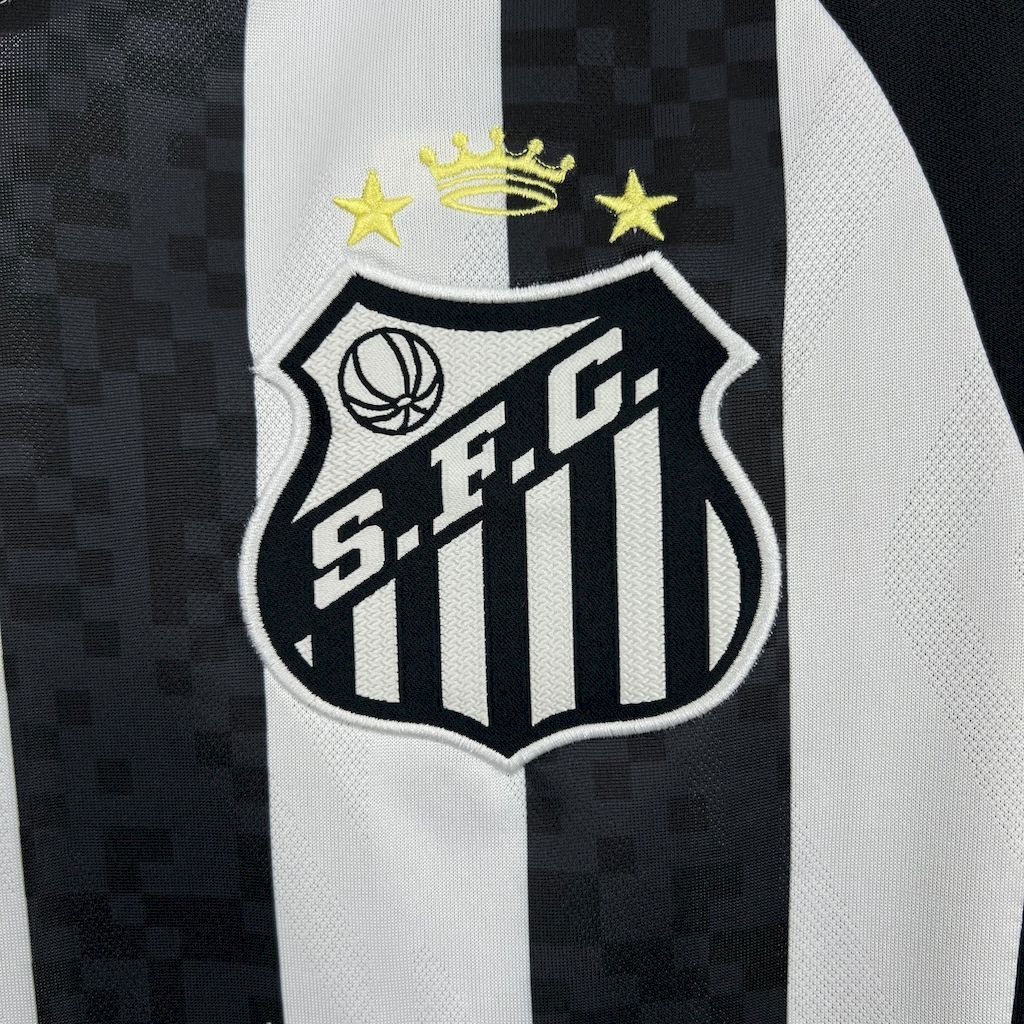 Santos FC Soccer Jersey Away Custom Shirt 2025 - ujerseystore