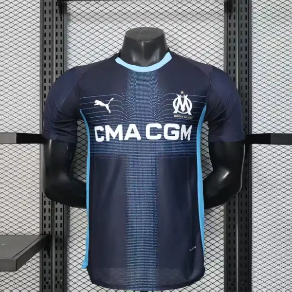 Marseille  Soccer Jersey Away Shirt 2025/26 - Ujersey NHL