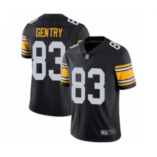 Men's Pittsburgh Steelers #83 Zach Gentry Black Alternate Vapor Untouchable Limited Player Football Jersey - Ujersey