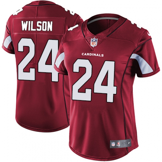 Women's Nike Arizona Cardinals #24 Adrian Wilson Elite Red Team Color NFL Jersey - Ujersey