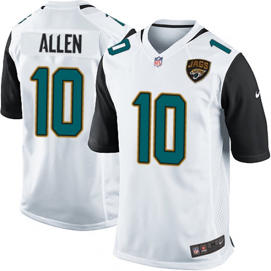 Men's Nike Jacksonville Jaguars #10 Brandon Allen Game White NFL Jersey - Ujersey