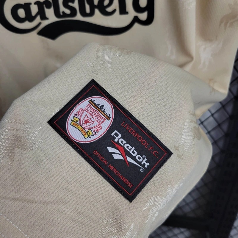 Liverpool Retro Football Jersey Away Custom Shirt 1996/97 - Ujersey Shop