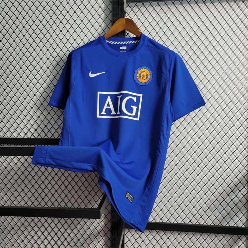Manchester United Retro Home Football Jersey Shirt 2008/09 - Ujersey NHL