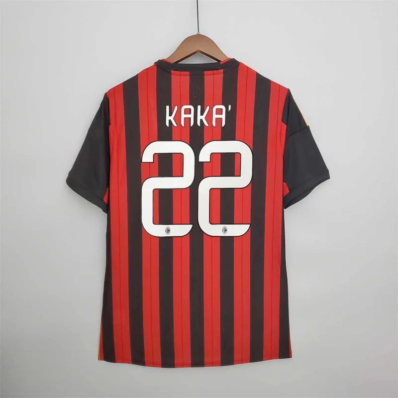 AC Milan Retro Soccer Jersey Home Custom Shirt 2013/14 - ujerseystore