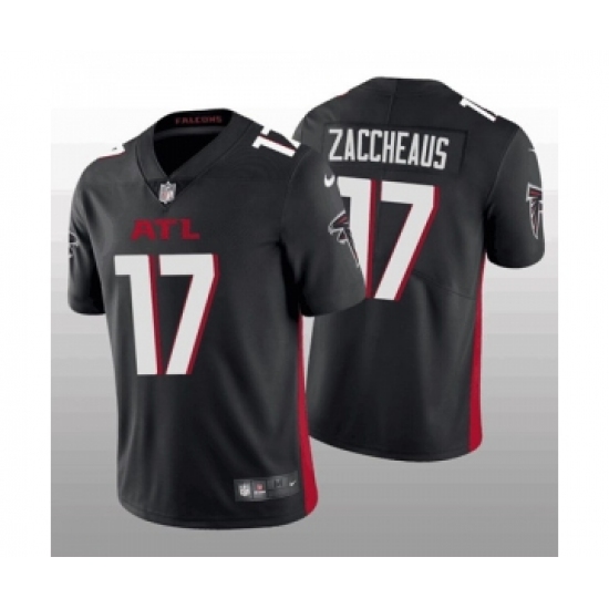 Men's Atlanta Falcons #17 Olamide Zaccheaus Black Vapor Untouchable Stitched Football Jersey - Ujersey
