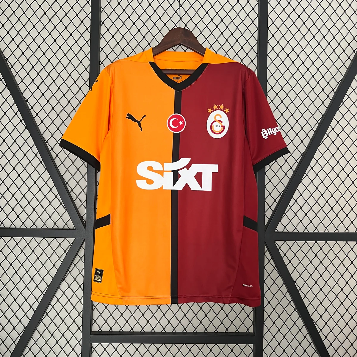 Galatasaray Home Football Jersey Custom Shirt 2024/25 - SUjersey01