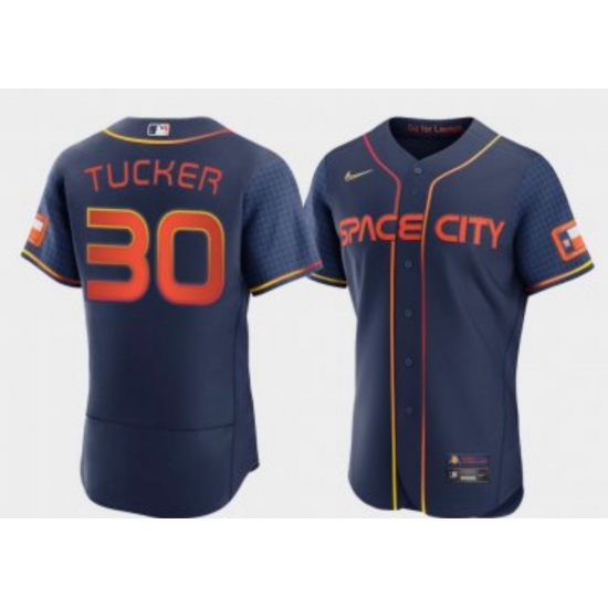 Men's Toddler Houston Astros #30 Hector Rondon Nike Navy 2022 City Connect Player Jersey - Ujersey