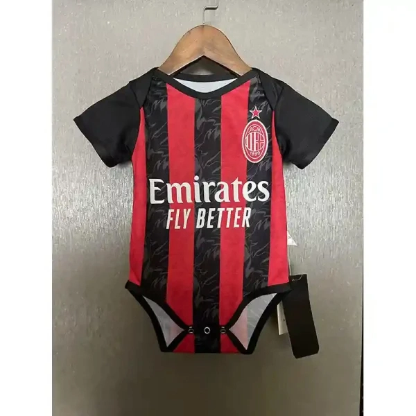 AC Milan Soccer Jersey Home Baby Uniform 2025/26 - U-jersey