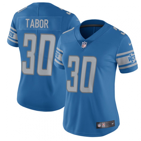 Women's Nike Detroit Lions #55 Jon Bostic Limited Light Blue Team Color Vapor Untouchable NFL Jersey - Ujersey