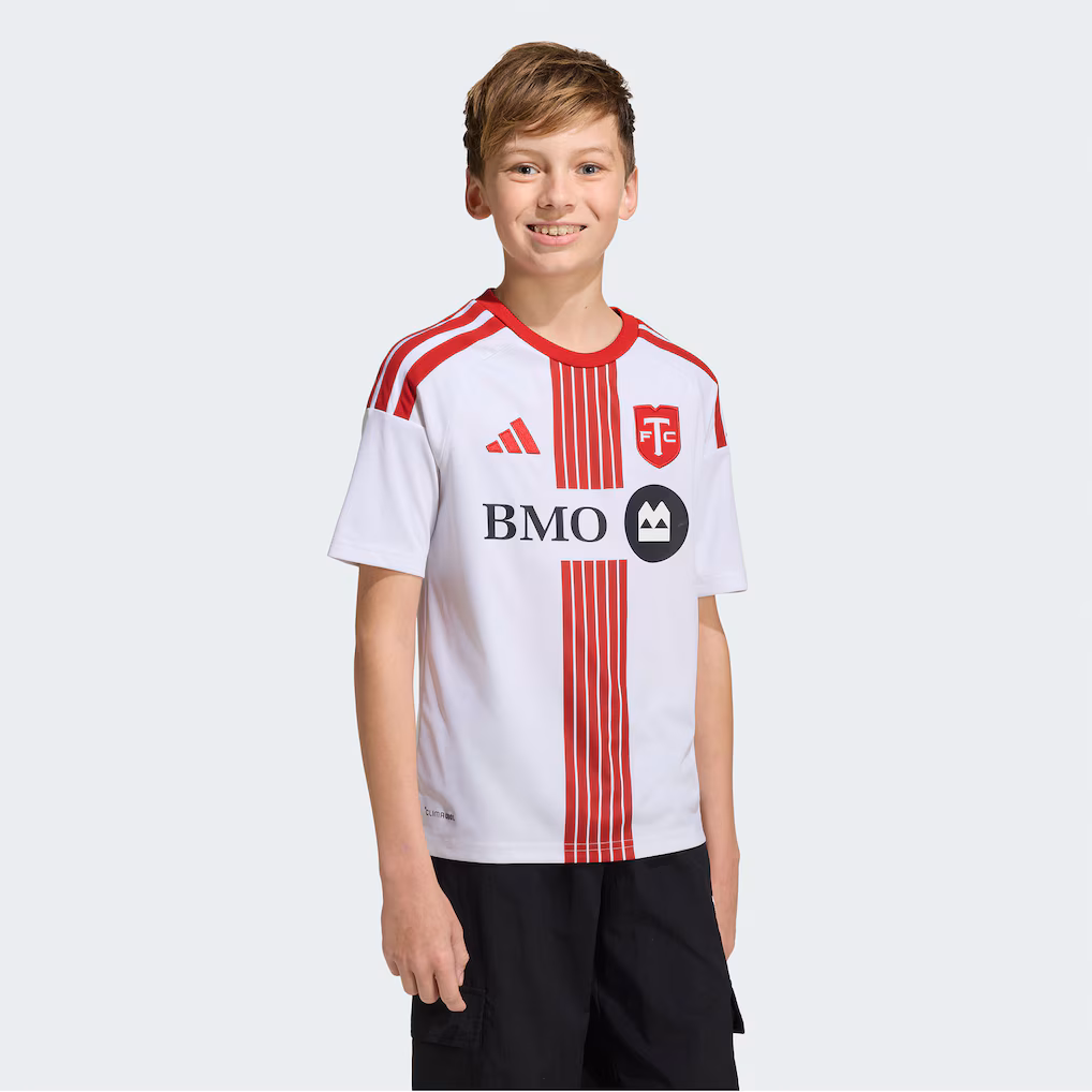 Youth Toronto FC adidas White 2026 Winter Kit Replica Jersey