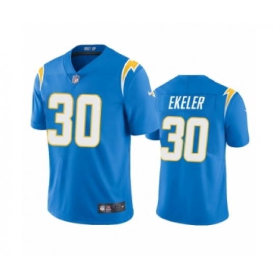 Los Angeles Chargers #30 Austin Ekeler Powder Blue 2020 Vapor Limited Jersey - Ujersey