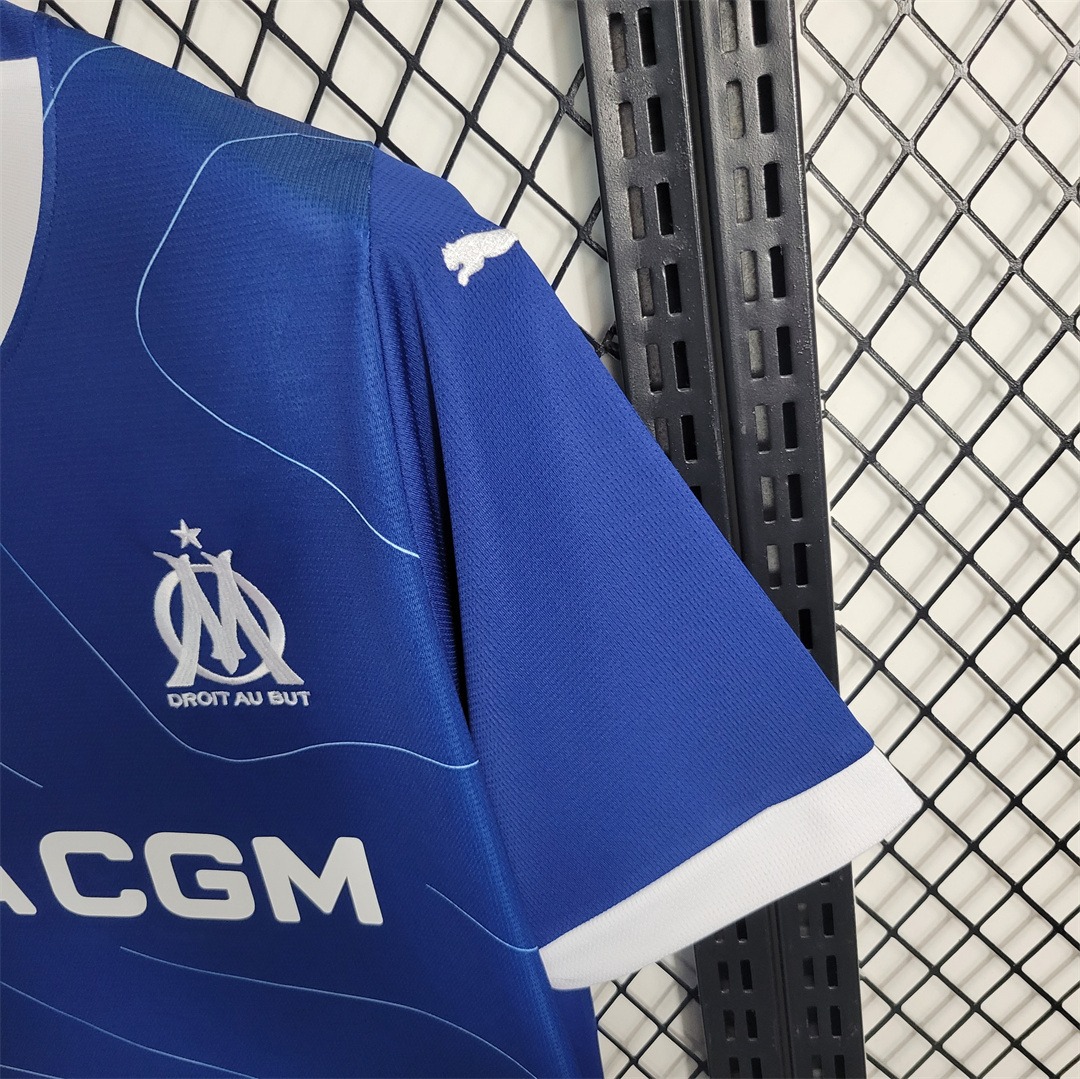 Marseille Soccer Jersey Away Custom Shirt 2023/24 - ujerseystore