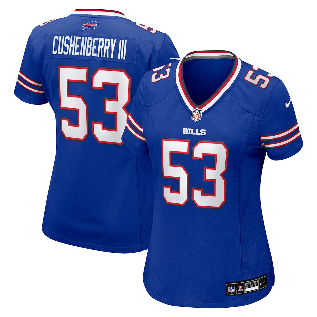 Women's Buffalo Bills Lloyd Cushenberry III Nike Royal Team Game Jersey - Ujersey