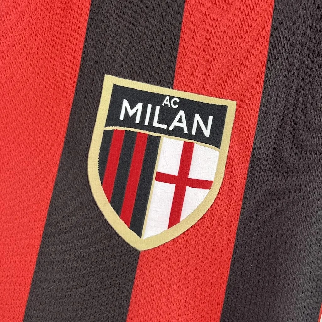 AC Milan Soccer Jersey Retro Style Custom Shirt 2024/25 - ujerseystore