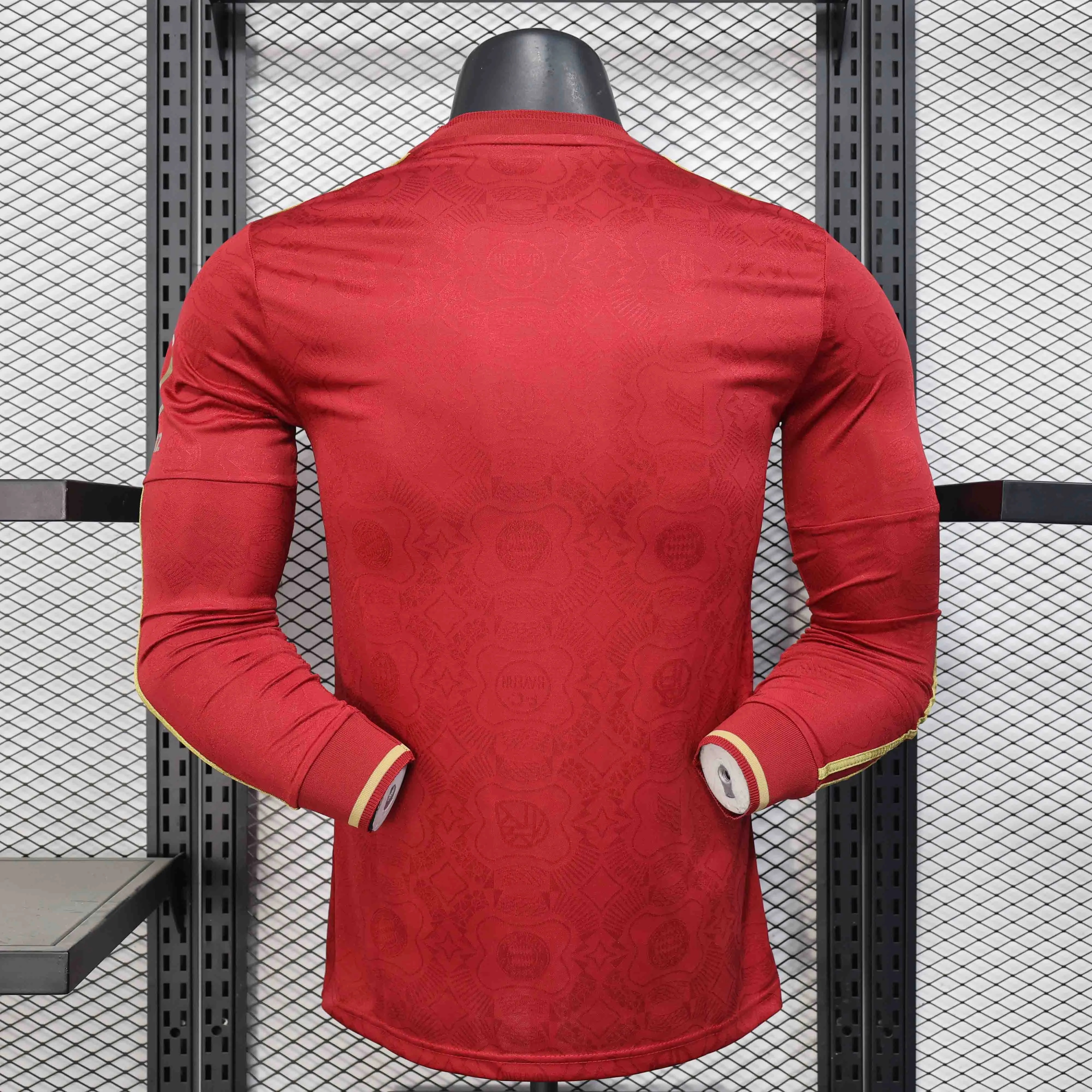 Bayern Munich Soccer Jersey Shirt Long Sleeve 2025/26 125th Anniversary - U-jersey