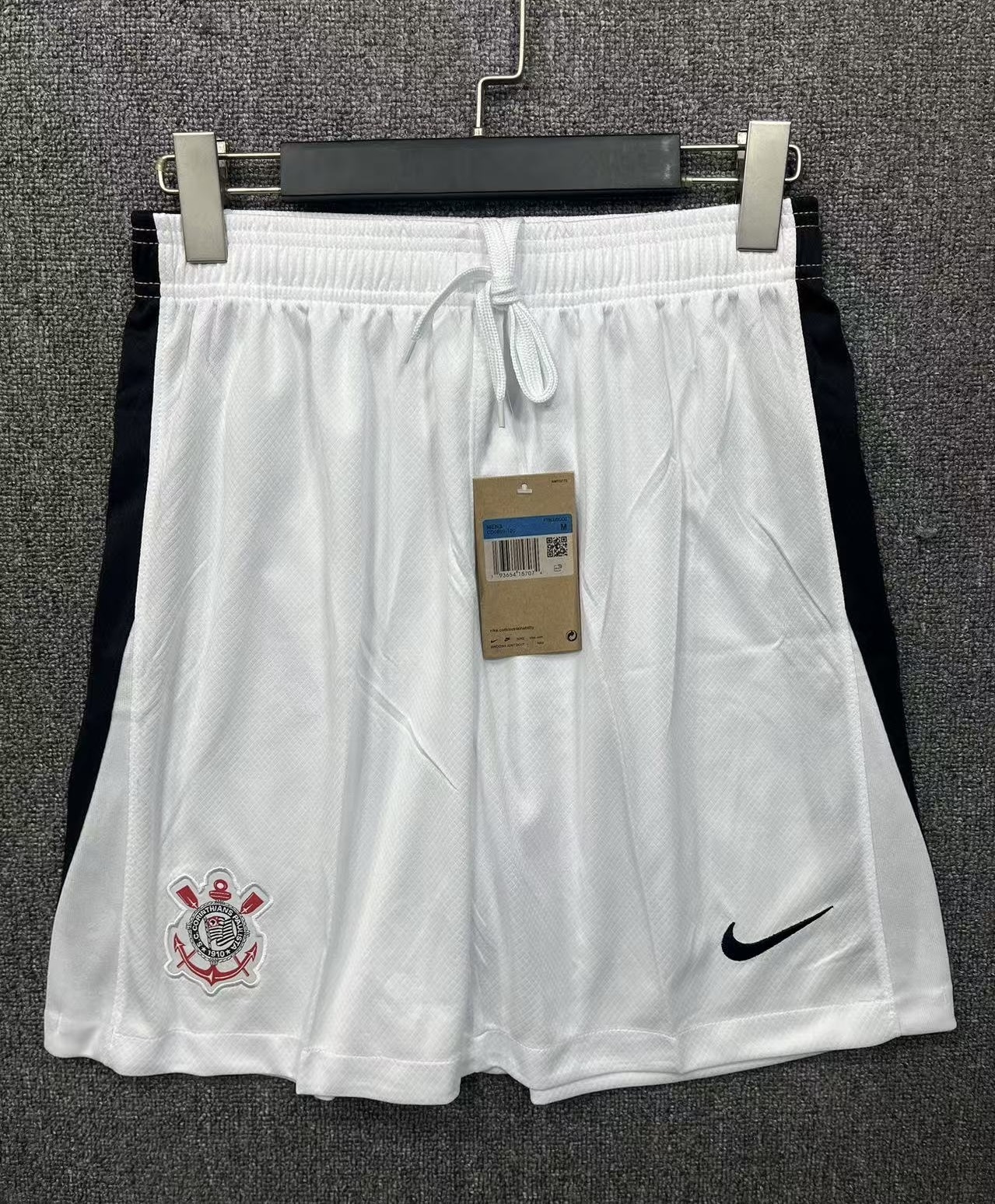 Corinthians Soccer Jersey Away Custom Shorts 2025 - U-jersey