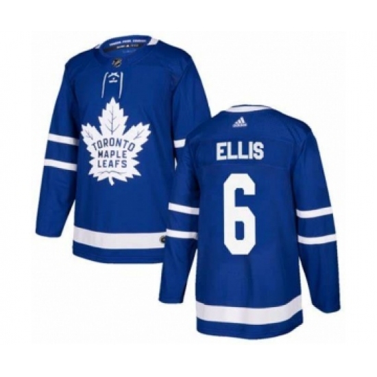 Men's Toronto Maple Leafs #6 Ron Ellis Royal Blue Adidas Stitched NHL Jersey - Ujersey