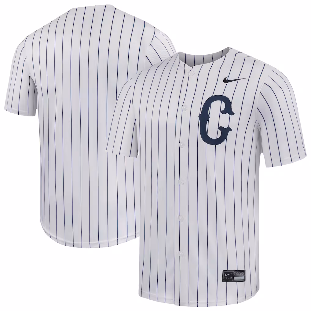 Men's Nike White UConn Huskies Limited Baseball Jersey