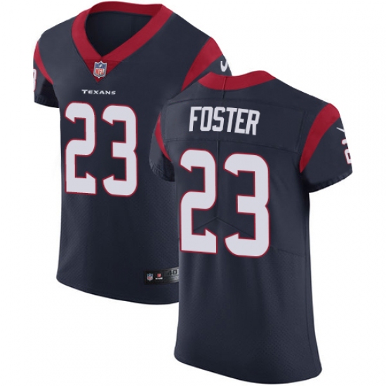 Men's Nike Houston Texans #23 Arian Foster Navy Blue Team Color Vapor Untouchable Elite Player NFL Jersey - Ujersey