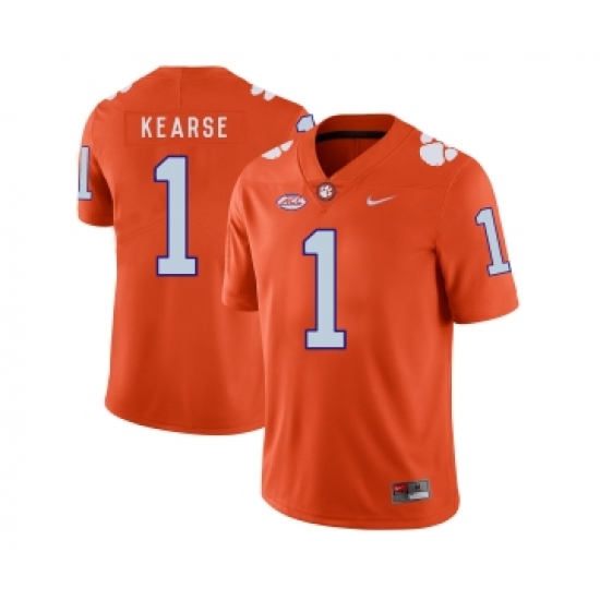 Clemson Tigers 1 Jayron Kearse Orange Nike College Football Jersey - Ujersey