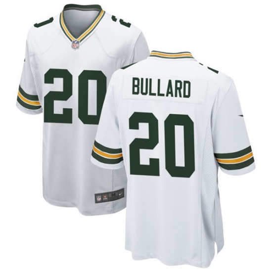 Men's Green Bay Packers #20 Javon Bullard Nike White Vapor Limited Player Jersey - Ujersey
