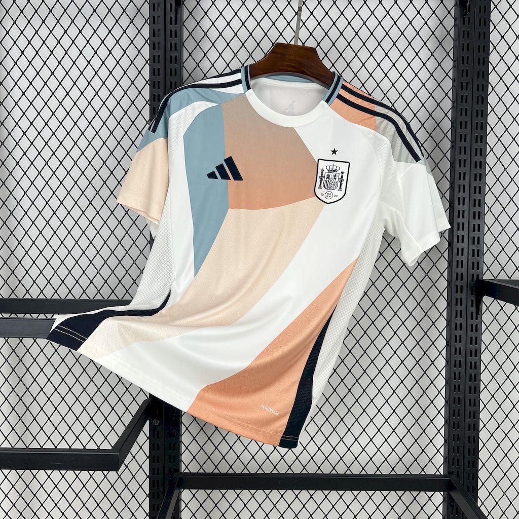 Spain Soccer Jersey Away Custom Shirt 2025 - ujerseystore