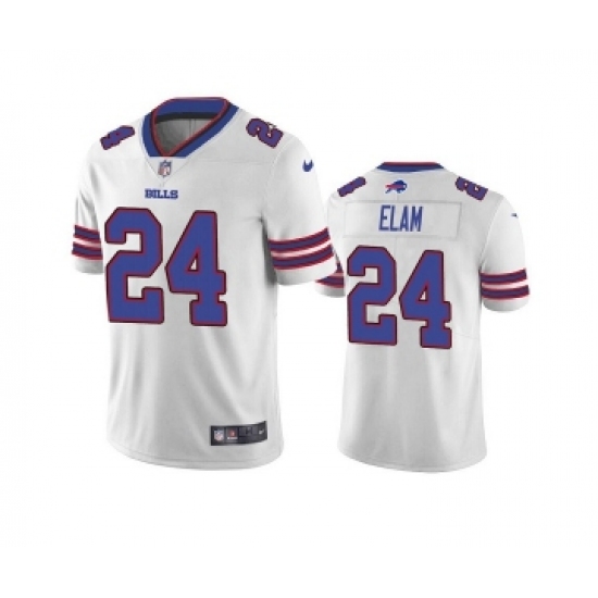 Men's Buffalo Bills #24 Kaiir Elam White Vapor Untouchable Limited Stitched Jersey - Ujersey