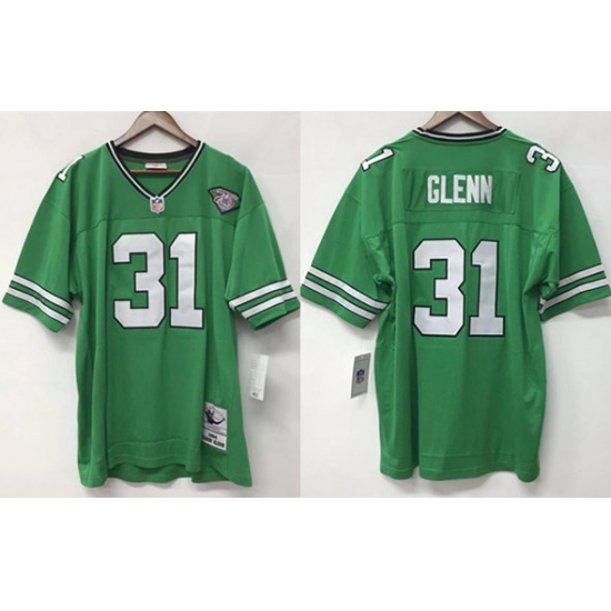 Men's New York Jets #31 Aaron Glenn Green 1994 Throwback Stitched Jersey - Ujersey