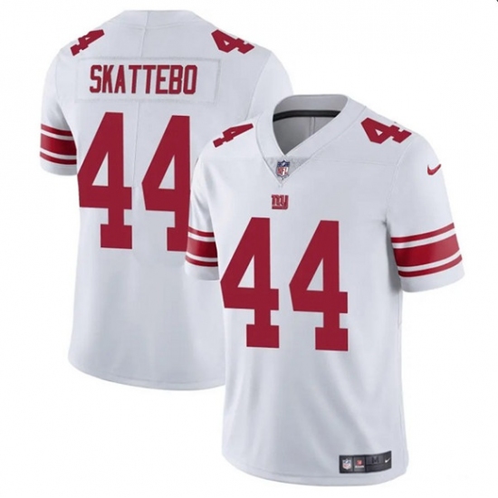 Men's New York Giants #44 Cam Skattebo White 2025 Draft Vapor Untouchable Limited Football Stitched Jersey - Ujersey