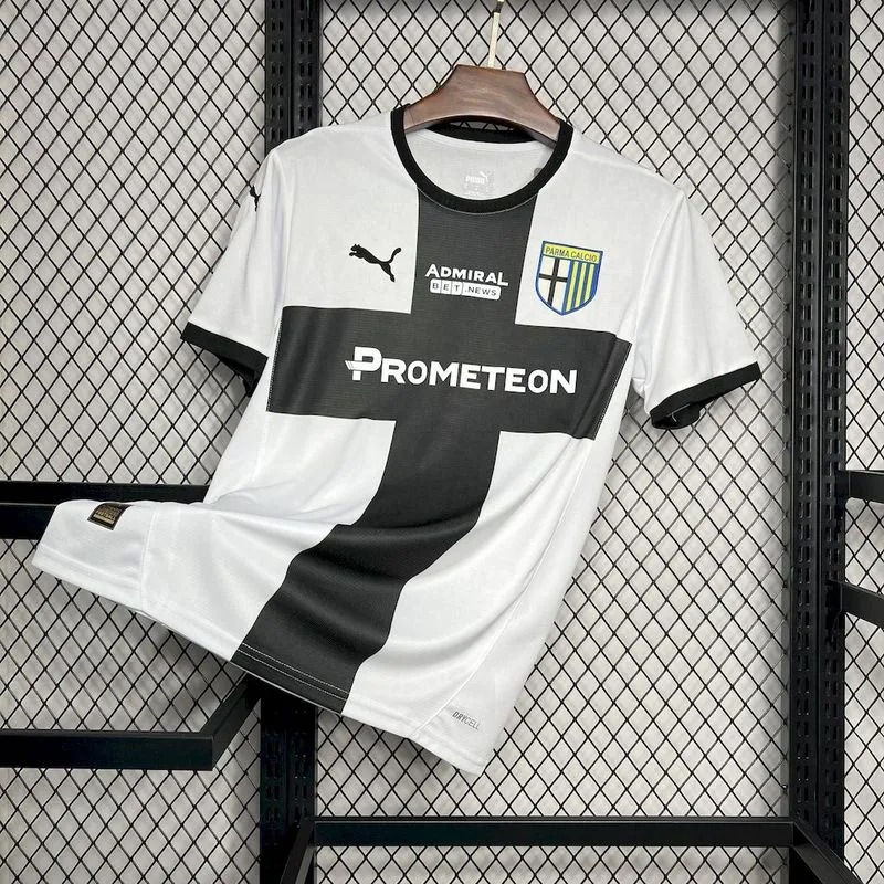 Parma Soccer Jersey Home Custom Shirt 2024/25 - ujerseystore