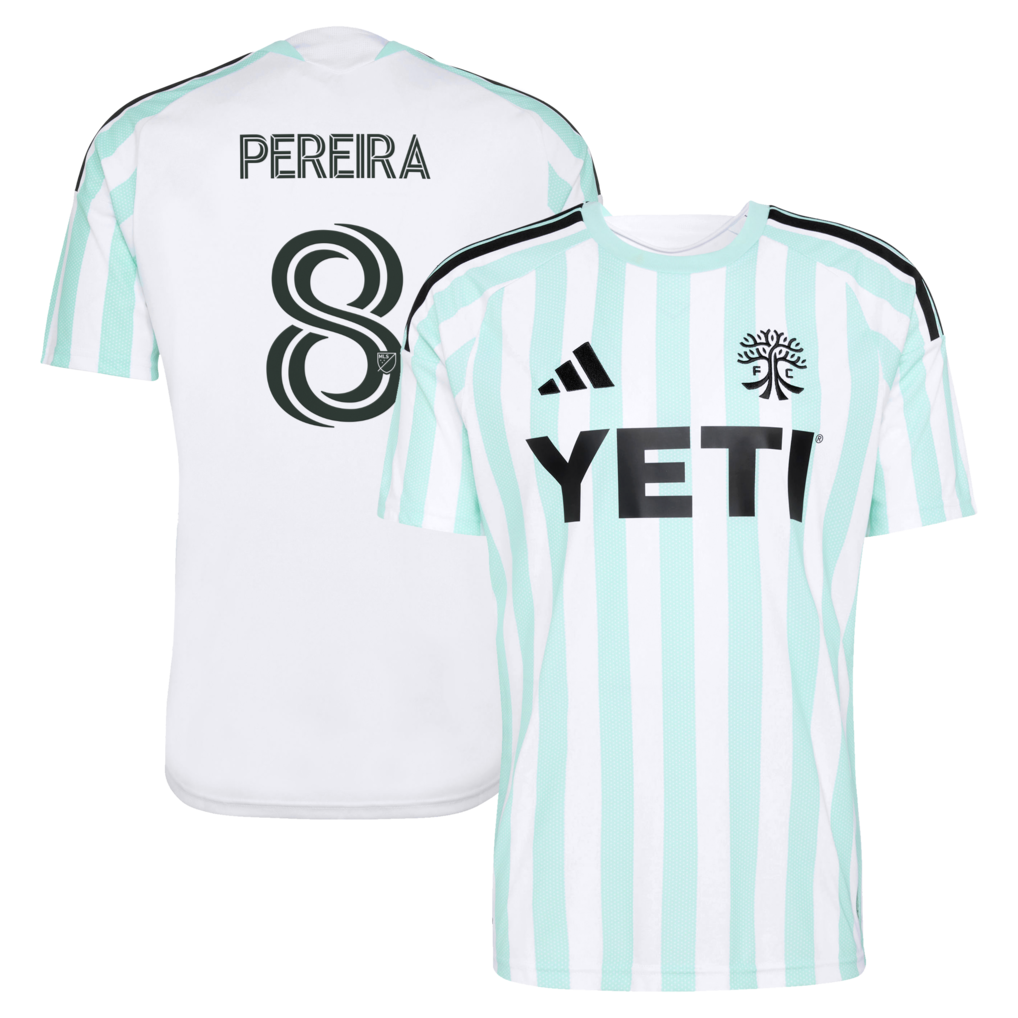 Men's Austin FC Daniel Pereira adidas White 2026 The Rooted Kit Replica Jersey - Ujersey