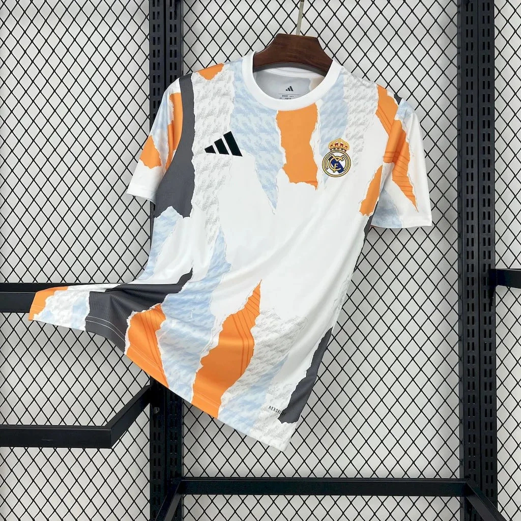 Real Madrid Soccer Jersey Training Custom Shirt 2024/25 - ujerseystore