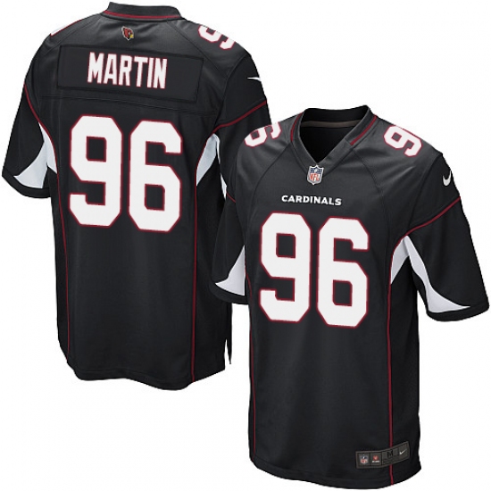 Men's Nike Arizona Cardinals #96 Kareem Martin Game Black Alternate NFL Jersey - Ujersey