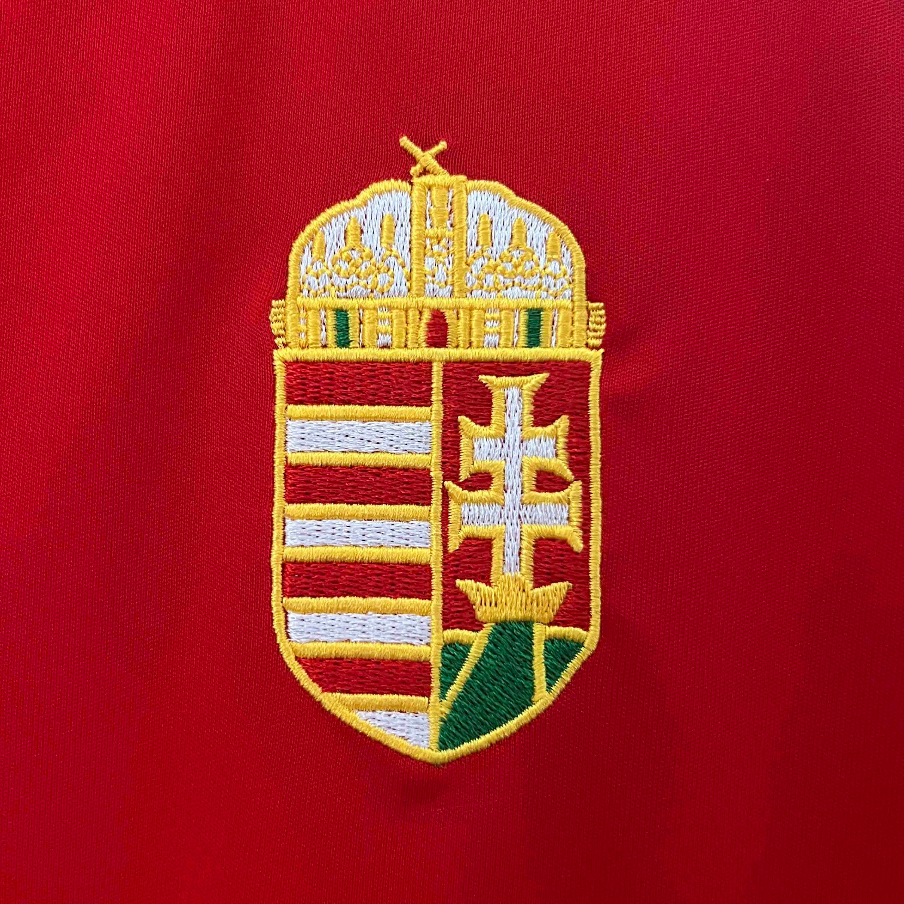 Hungary Soccer Jersey Home Custom Shirt EURO 2024 - ujerseystore