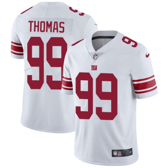 Youth Nike New York Giants #99 Robert Thomas Elite White NFL Jersey - Ujersey