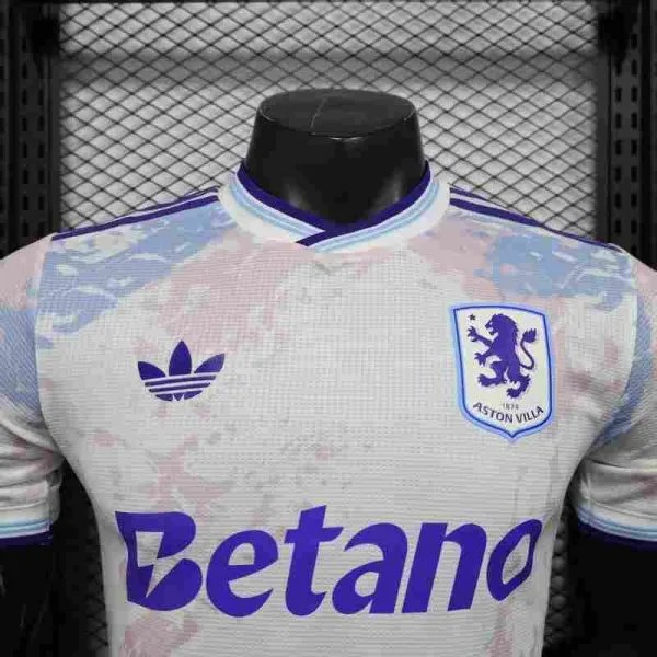 Aston Villa Football Jersey Third Away Shirt 2025/26