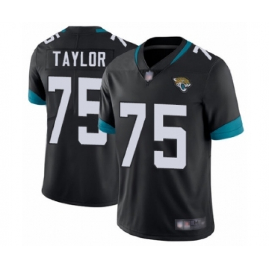 Youth Jacksonville Jaguars #75 Jawaan Taylor Black Team Color Vapor Untouchable Limited Player Football Jersey - Ujersey