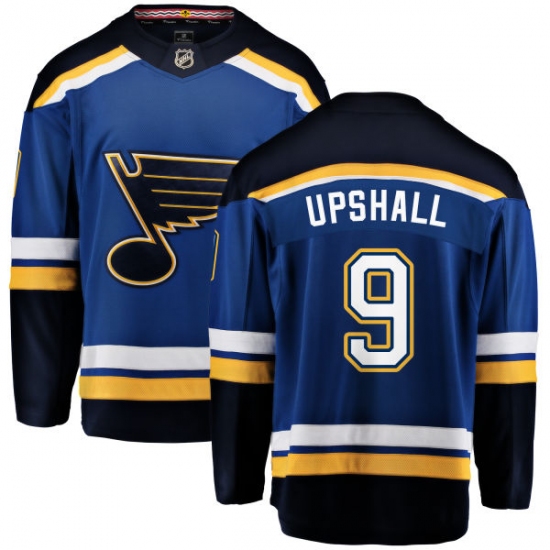 Men's St. Louis Blues #9 Scottie Upshall Fanatics Branded Royal Blue Home Breakaway NHL Jersey - Ujersey