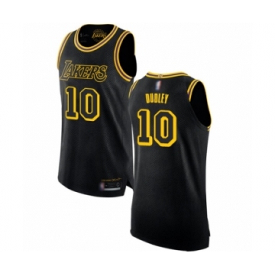 Women's Los Angeles Lakers #10 Jared Dudley Swingman Black Basketball Jersey - City Edition - Ujersey