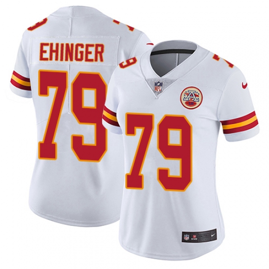 Women's Nike Kansas City Chiefs #79 Parker Ehinger Elite White NFL Jersey - Ujersey