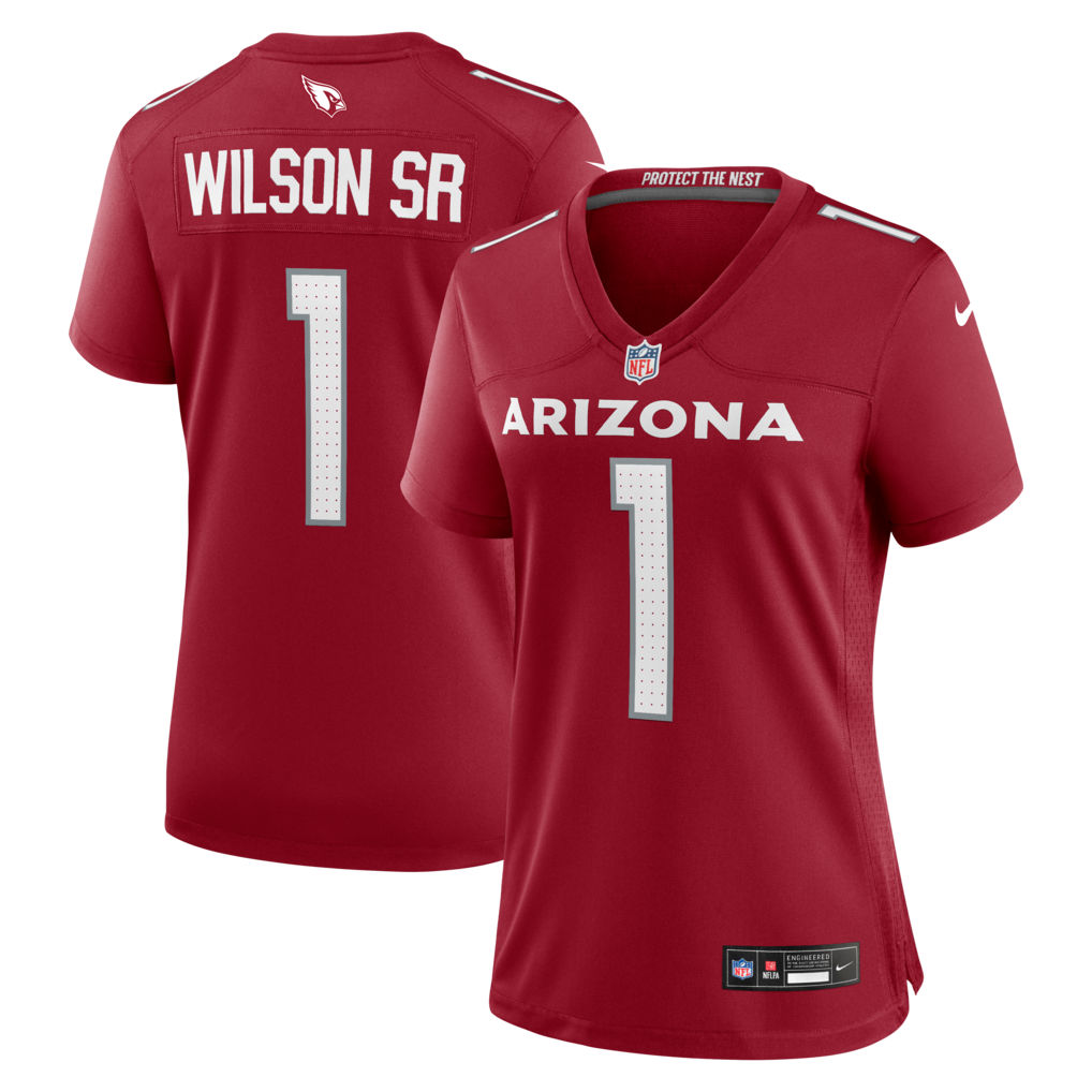 Women's Arizona Cardinals Mack Wilson Nike Cardinal Team Game Jersey - ujerseystore