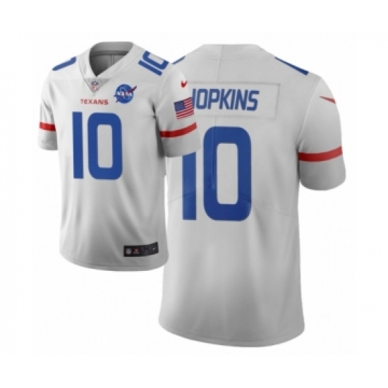 Men Houston Texans #10 DeAndre Hopkins White Vapor Limited City Edition Jersey - Ujersey